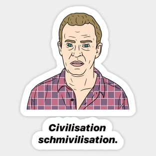 JEZ | CIVILISATION SCHMIVILISATION Sticker